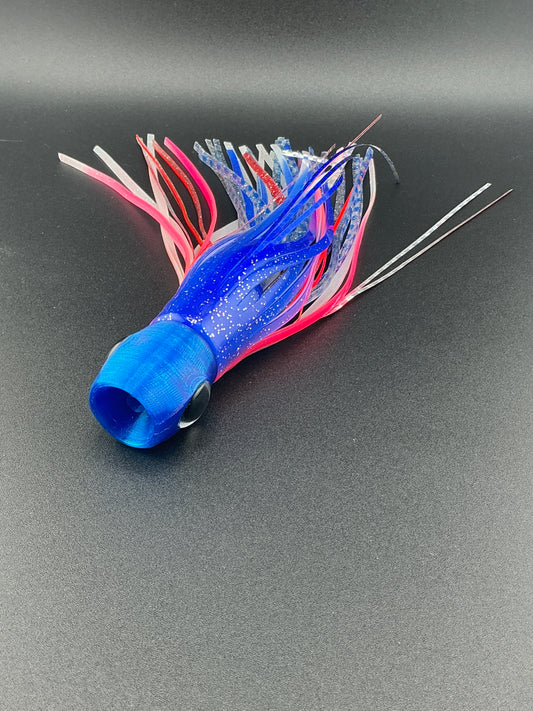 8” Blue Pink White Chugger