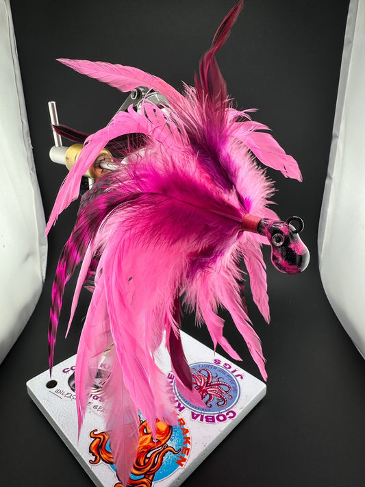 2oz Pink with Mottled and Grizzly Accents - #2001
