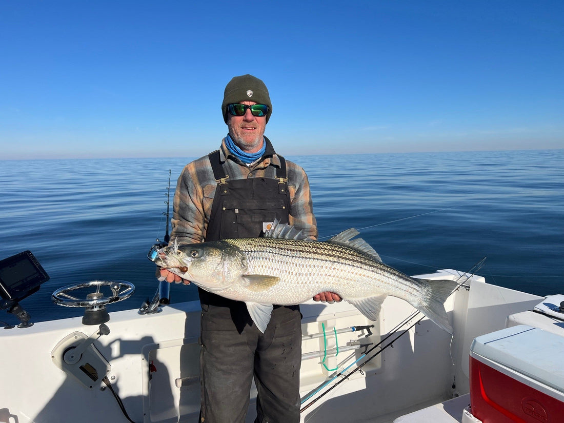 Chesapeake Bay Striped Bass Jigging