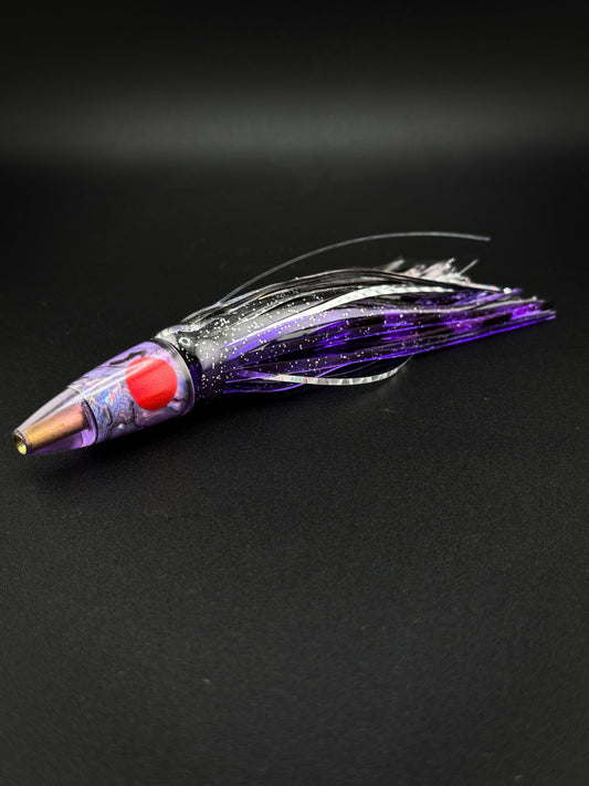 6" Salt Addict Resin Bullet Head Trolling Lure for tuna and mahi
