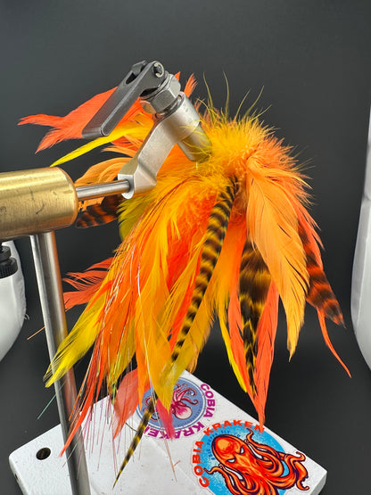 Fire Kraken v2.0 - Cobia Feather Jig #1045