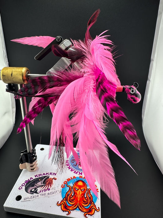 2oz Pink with Mottled and Grizzly Accents - #2001